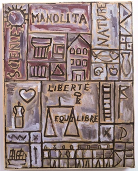 Imagem da obra Constructif dedique a Manolita